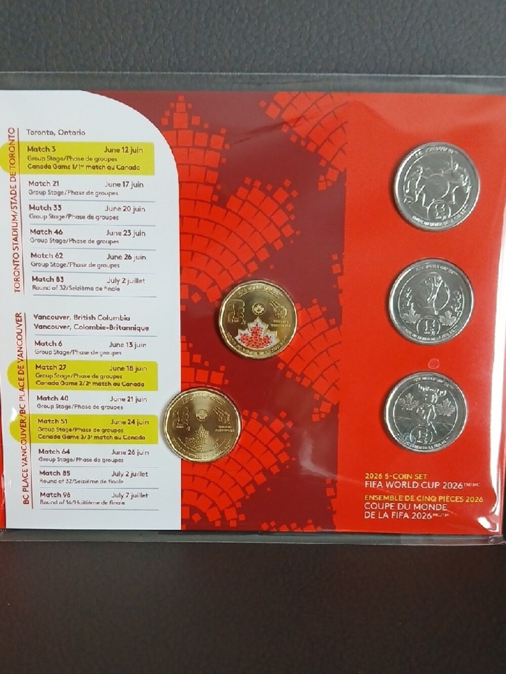 🇨🇦FIFA Royal Canadian Mint World Cup 2026 Collector Coin Set Soccer Canada - Picture 3 of 9